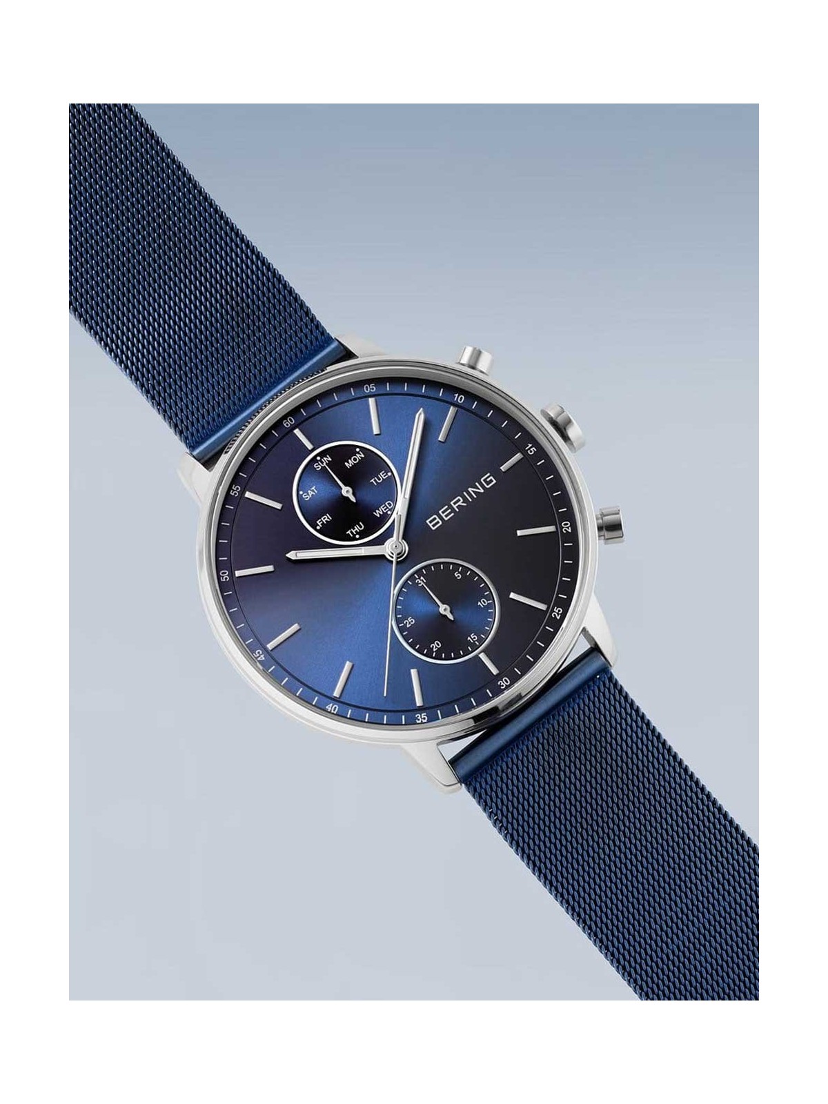 orologio uomo Bering 13242-307 Mens Watch Classic 42mm 3ATM
