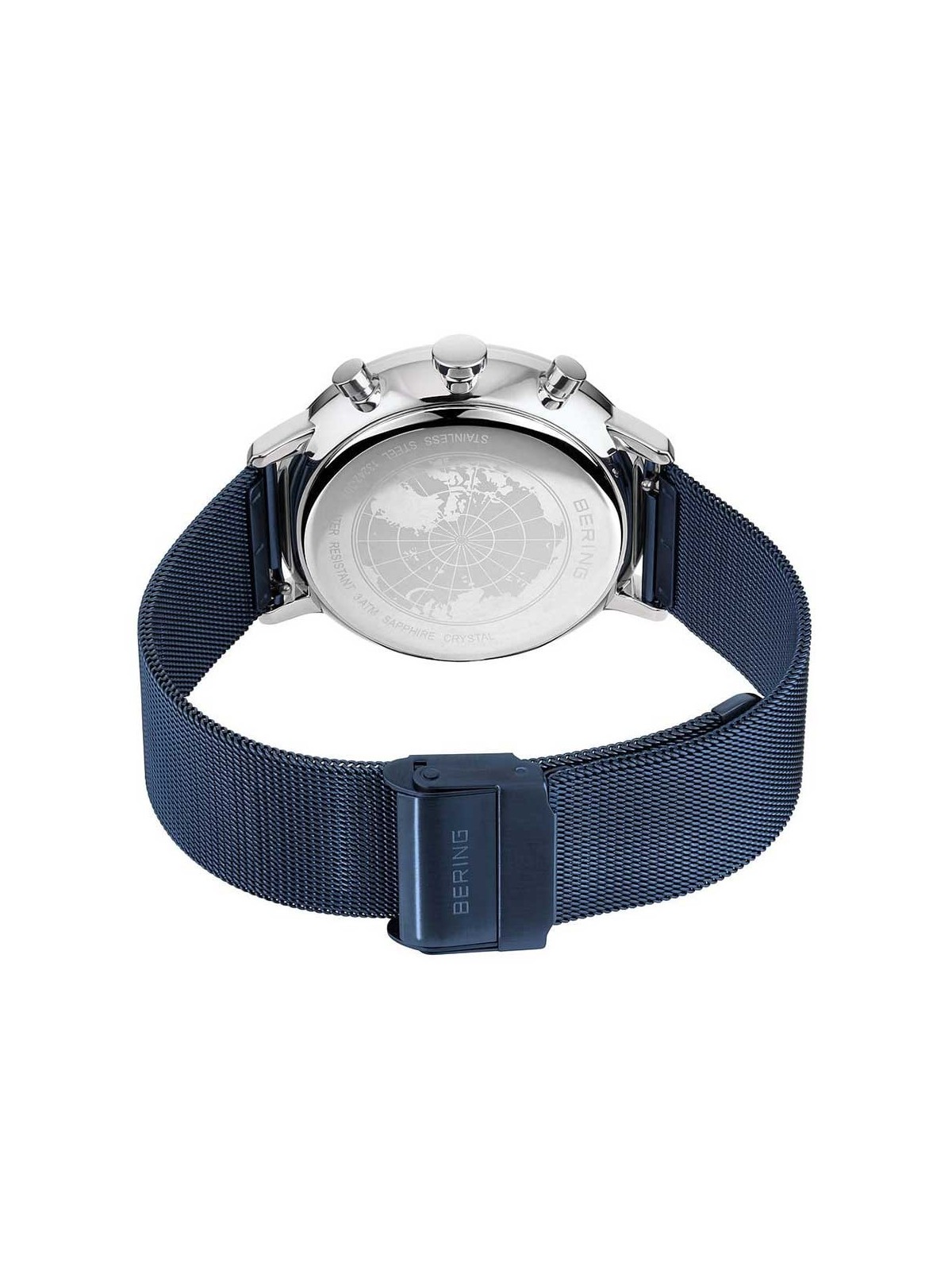 orologio uomo Bering 13242-307 Mens Watch Classic 42mm 3ATM
