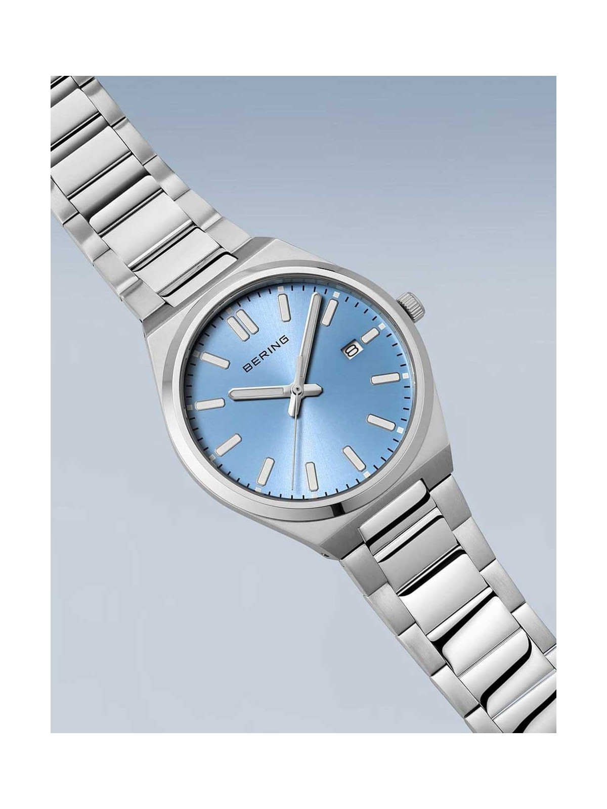 orologio uomo Bering 17639-707 Mens Watch Classic 39mm 5ATM