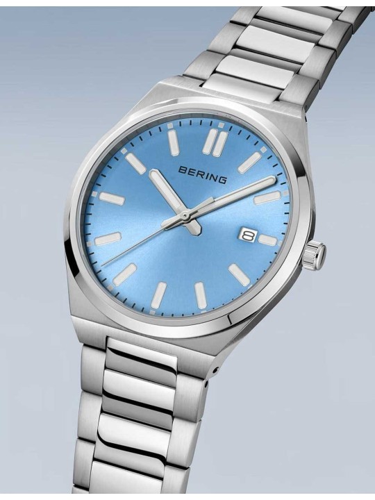 orologio uomo Bering 17639-707 Mens Watch Classic 39mm 5ATM