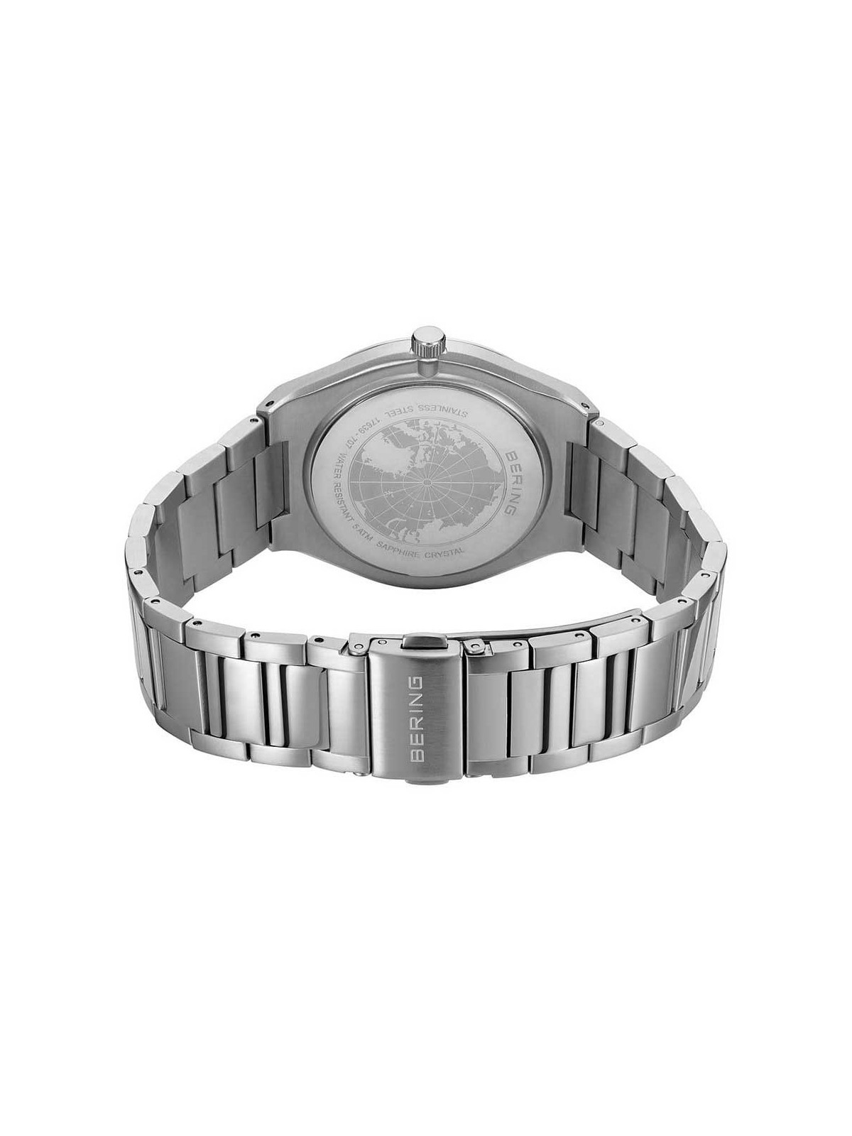 orologio uomo Bering 17639-707 Mens Watch Classic 39mm 5ATM