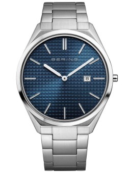 orologio uomo Bering 17240-707 Mens Watch Classic 40mm 3ATM