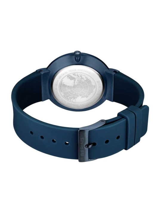 orologio uomo Bering 10141-397 Mens Watch Classic Set + 2. strap 41mm 3ATM
