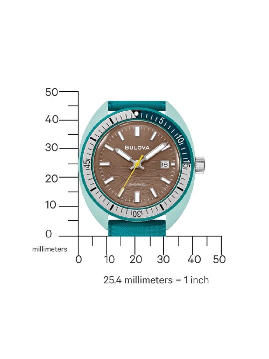 orologio uomo Bulova 98B446 Mens Watch Snorkel 41mm 10ATM
