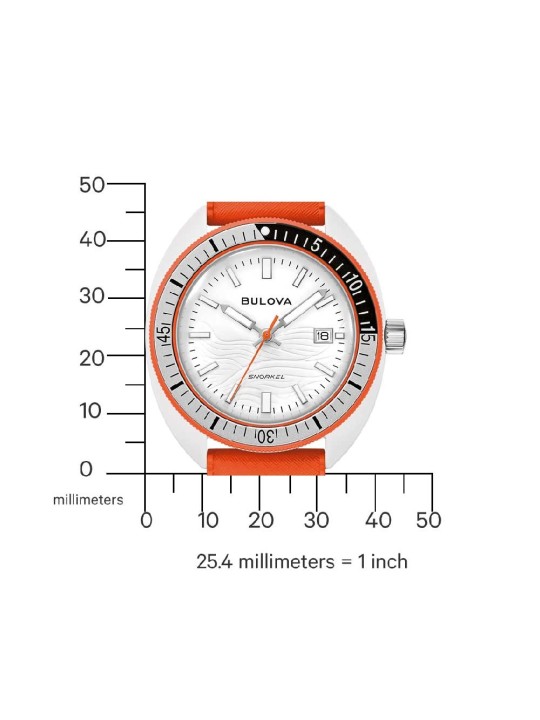 orologio uomo Bulova 98B448 Mens Watch Snorkel 41mm 10ATM