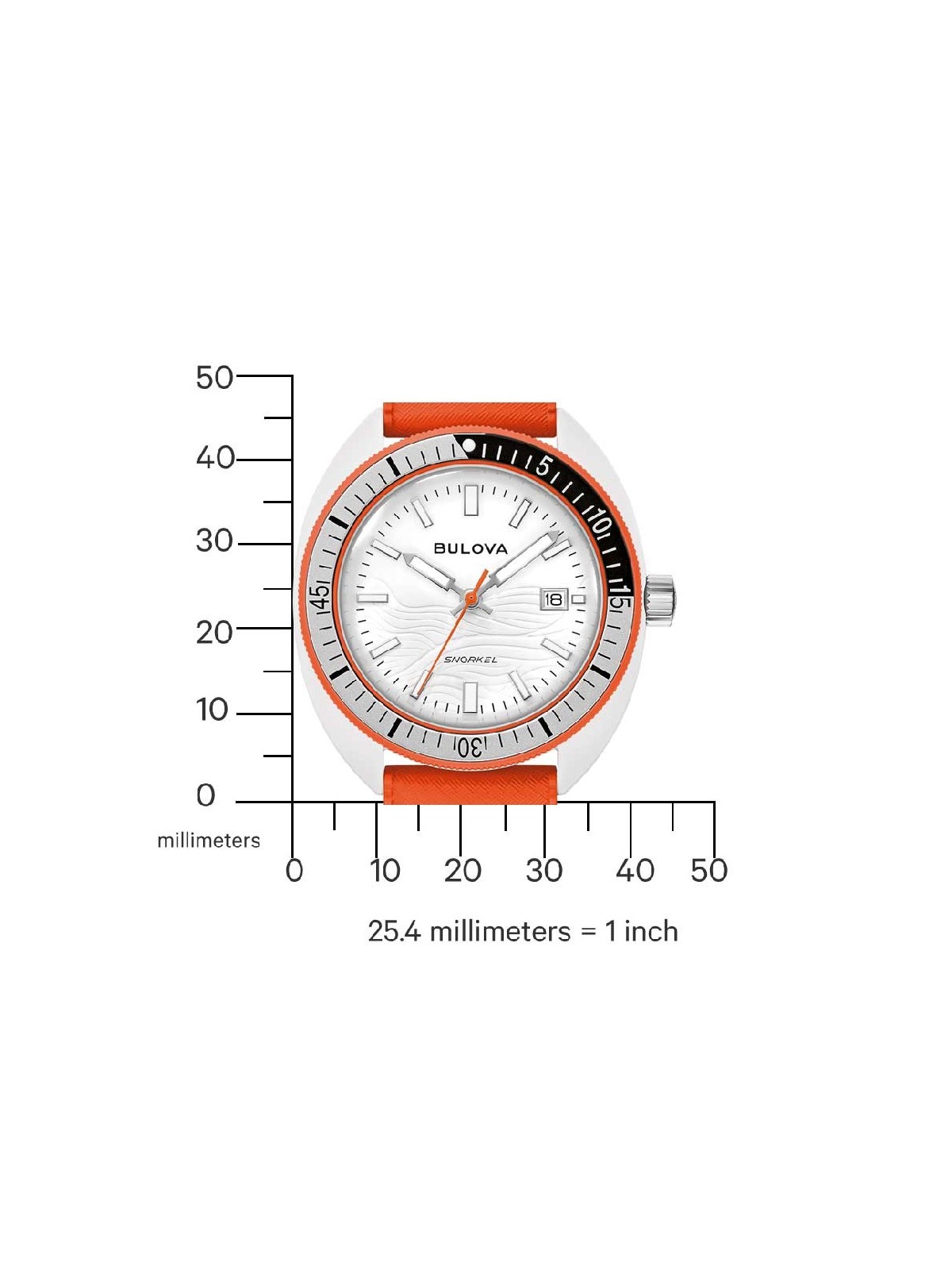 orologio uomo Bulova 98B448 Mens Watch Snorkel 41mm 10ATM