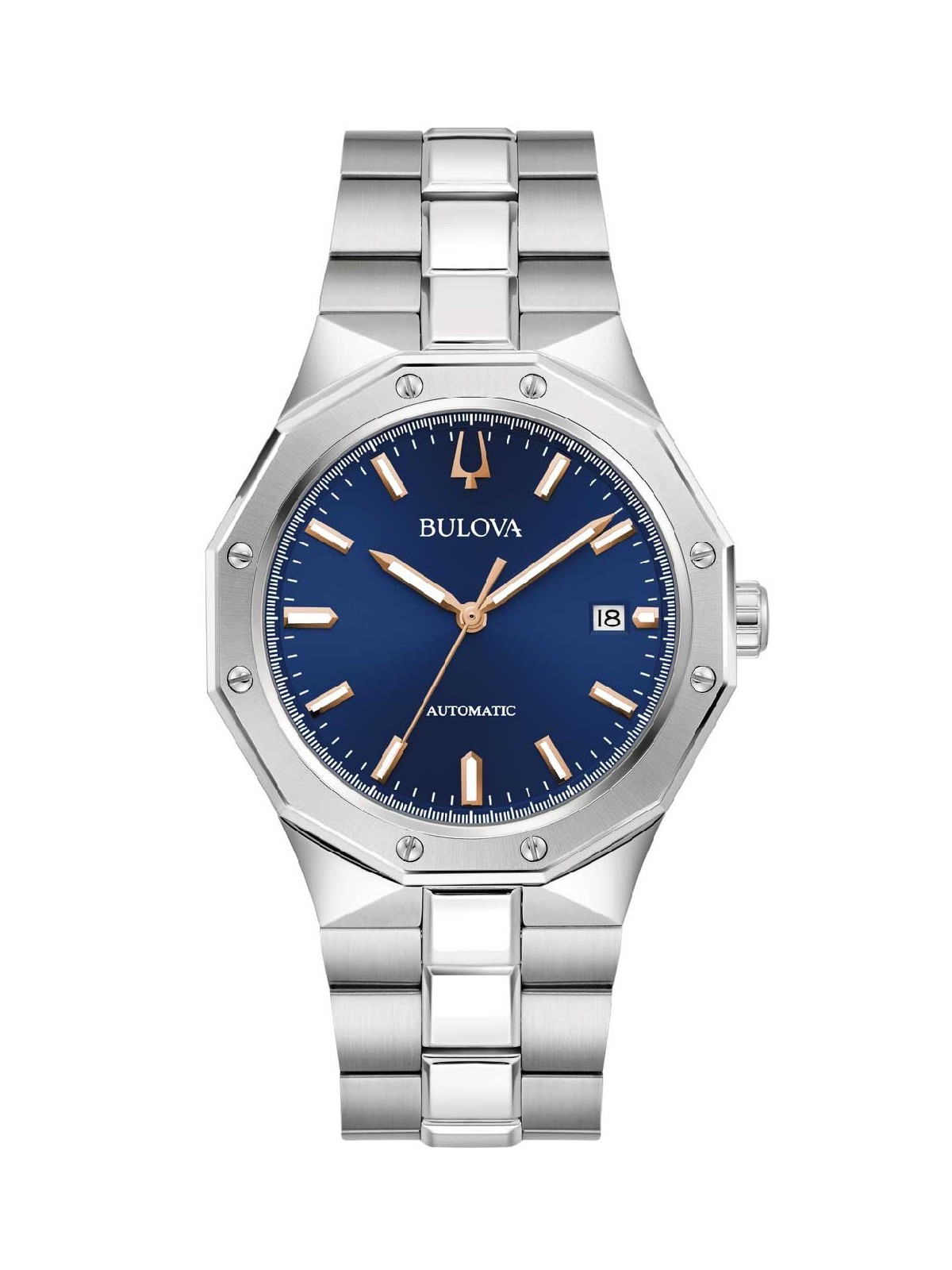 orologio uomo Bulova 96B463 Mens Watch Classic Automatic 40mm 10ATM