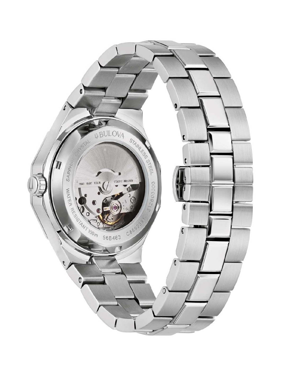 orologio uomo Bulova 96B463 Mens Watch Classic Automatic 40mm 10ATM