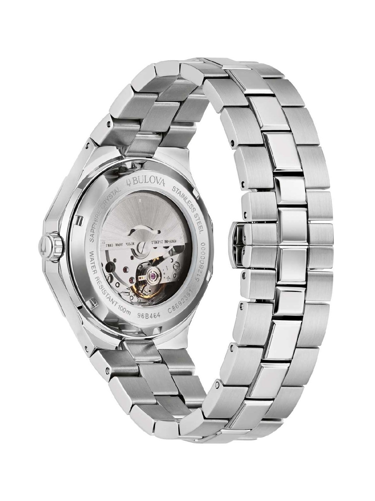 orologio uomo Bulova 96B464 Mens Watch Classic Automatic 40mm 10ATM