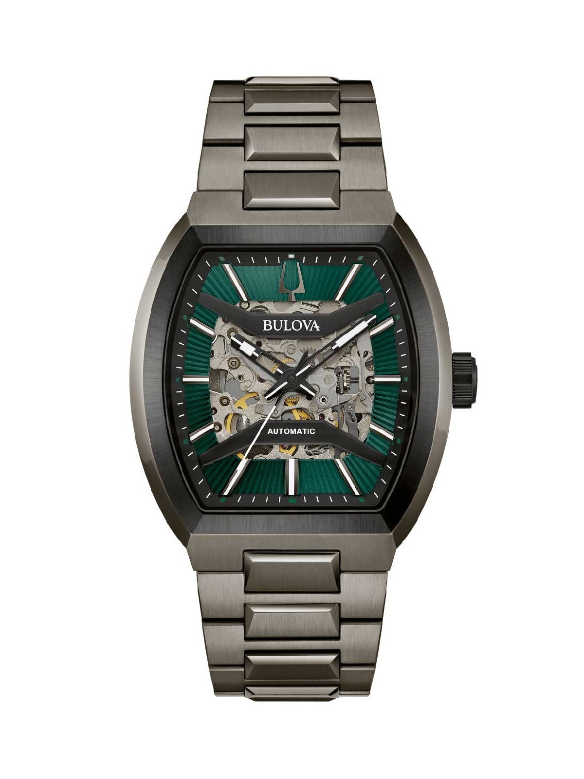 orologio uomo Bulova 98A321 Mens Watch Maquina Automatic 40mm 5ATM