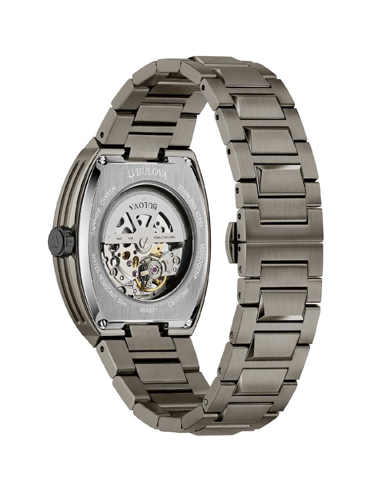 orologio uomo Bulova 98A321 Mens Watch Maquina Automatic 40mm 5ATM