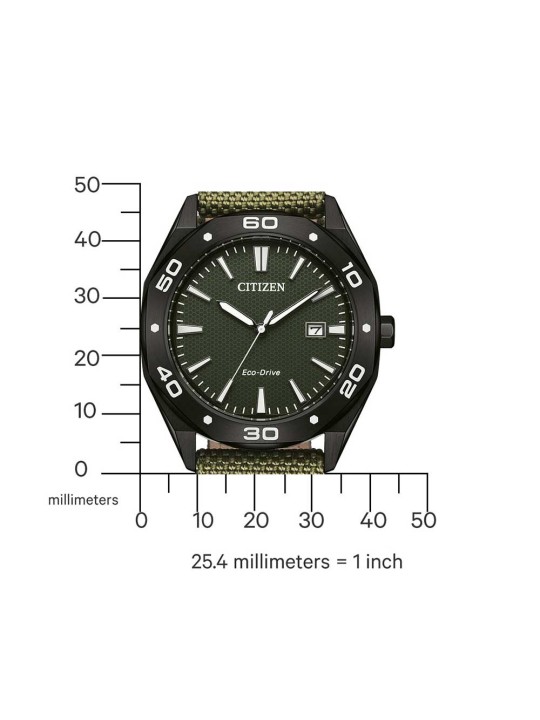 orologio uomo Citizen BM7635-01X Mens Watch Eco-Drive Active Sport 41mm 10ATM
