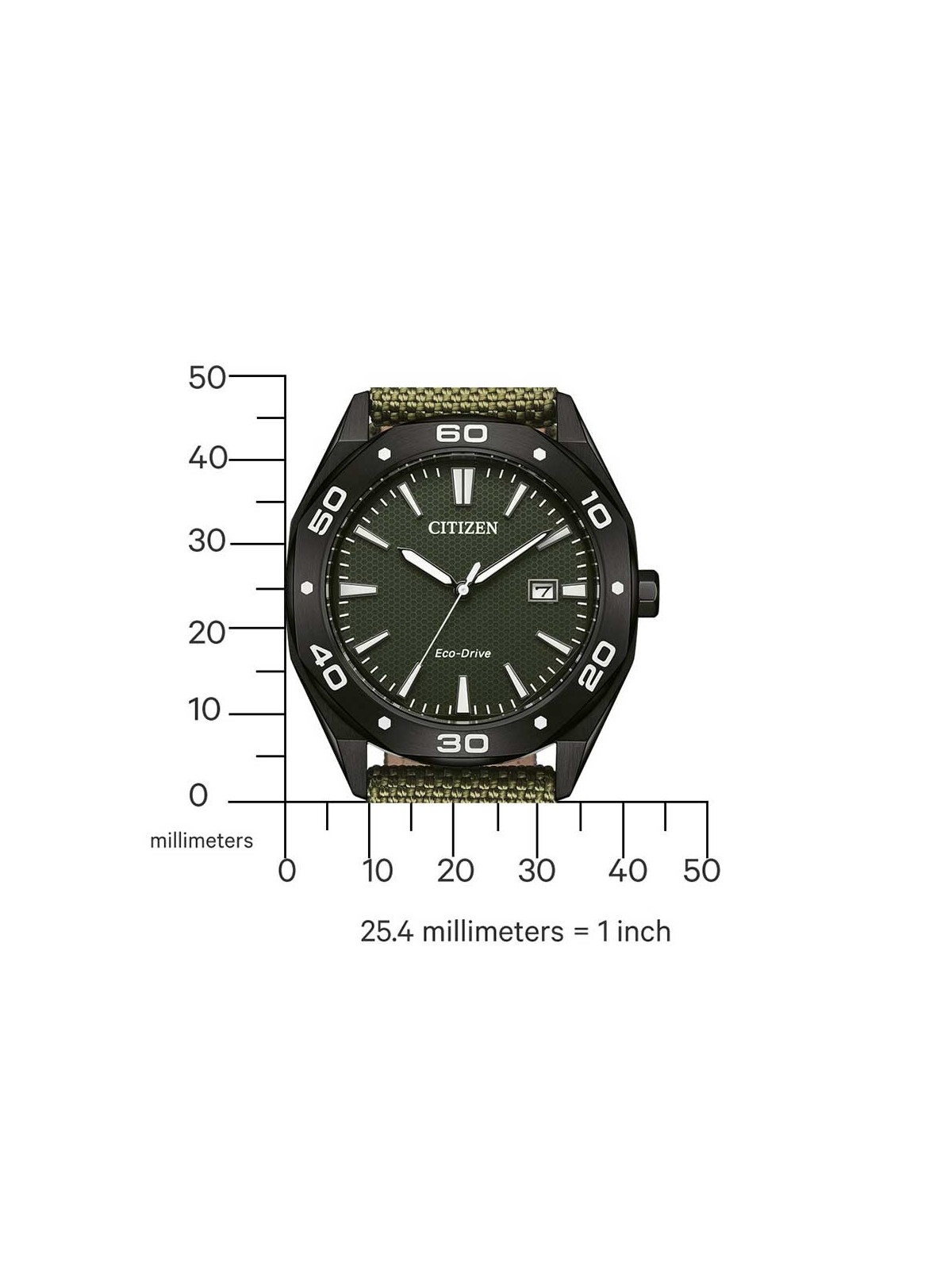 orologio uomo Citizen BM7635-01X Mens Watch Eco-Drive Active Sport 41mm 10ATM