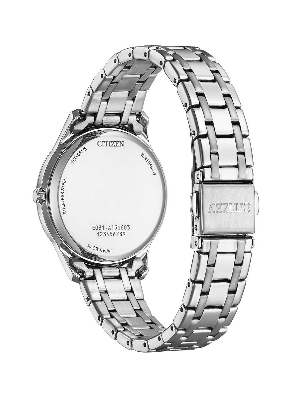 orologio donna Citizen EM0411-71X Ladies Watch Eco-Drive Elegance 34mm 5ATM