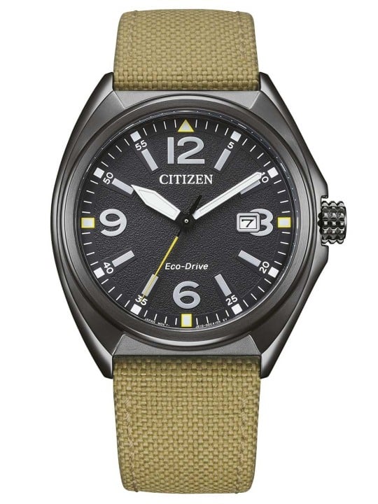 orologio uomo Citizen AW1575-08E Mens Watch Eco-Drive Military 41mm 10ATM
