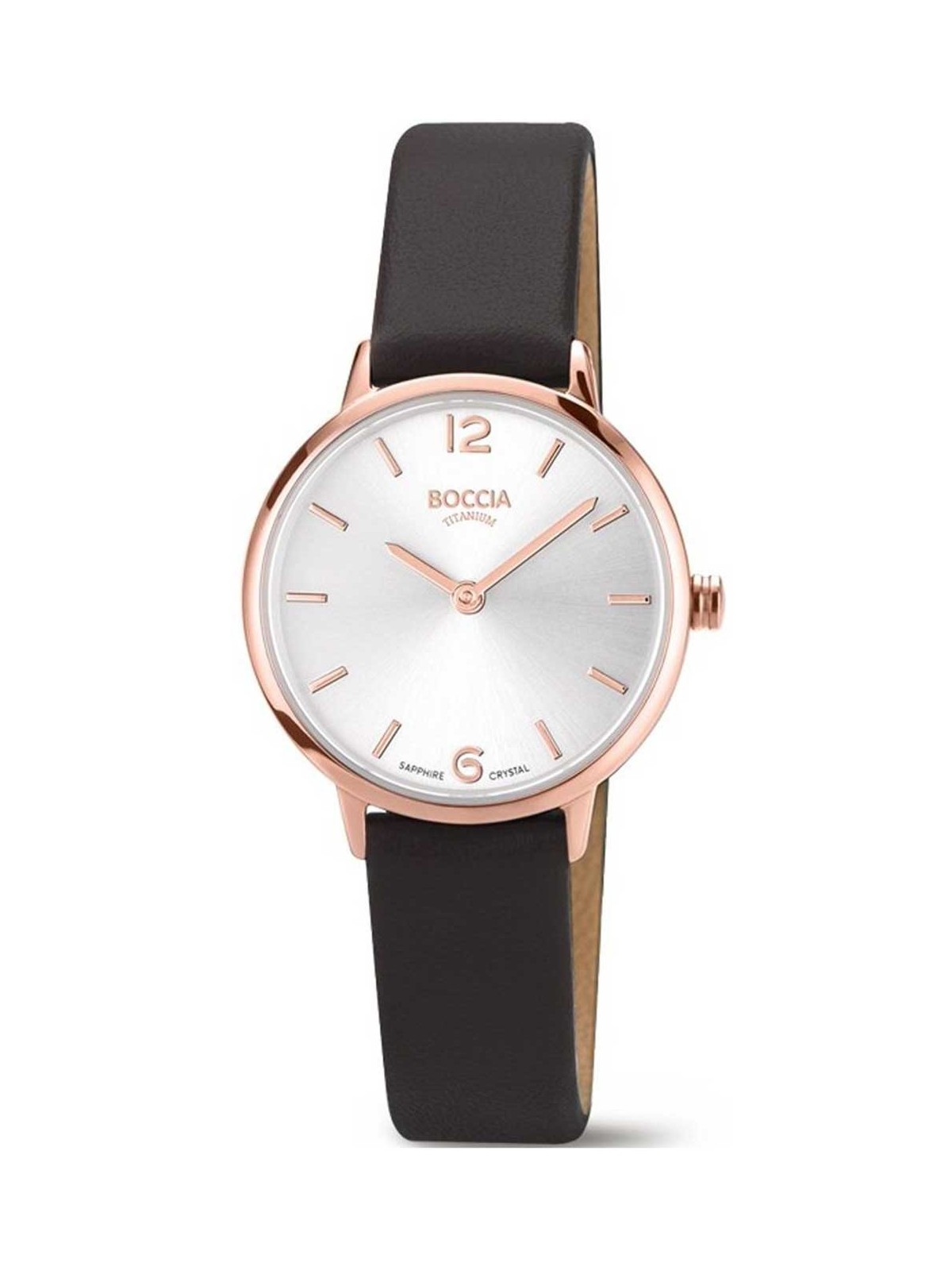 orologio donna Boccia 3345-05 Ladies Watch Titanium Sapphire crystal 27mm 5ATM