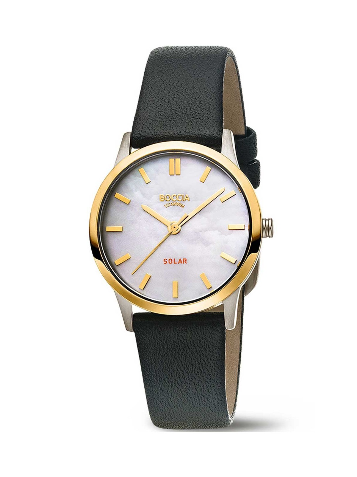 orologio donna Boccia 3363-02 Ladies Watch Titanium Solar 30mm 5ATM