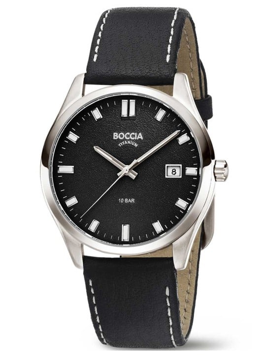 orologio uomo Boccia 3669-02 Mens Watch Titanium 39mm 10ATM