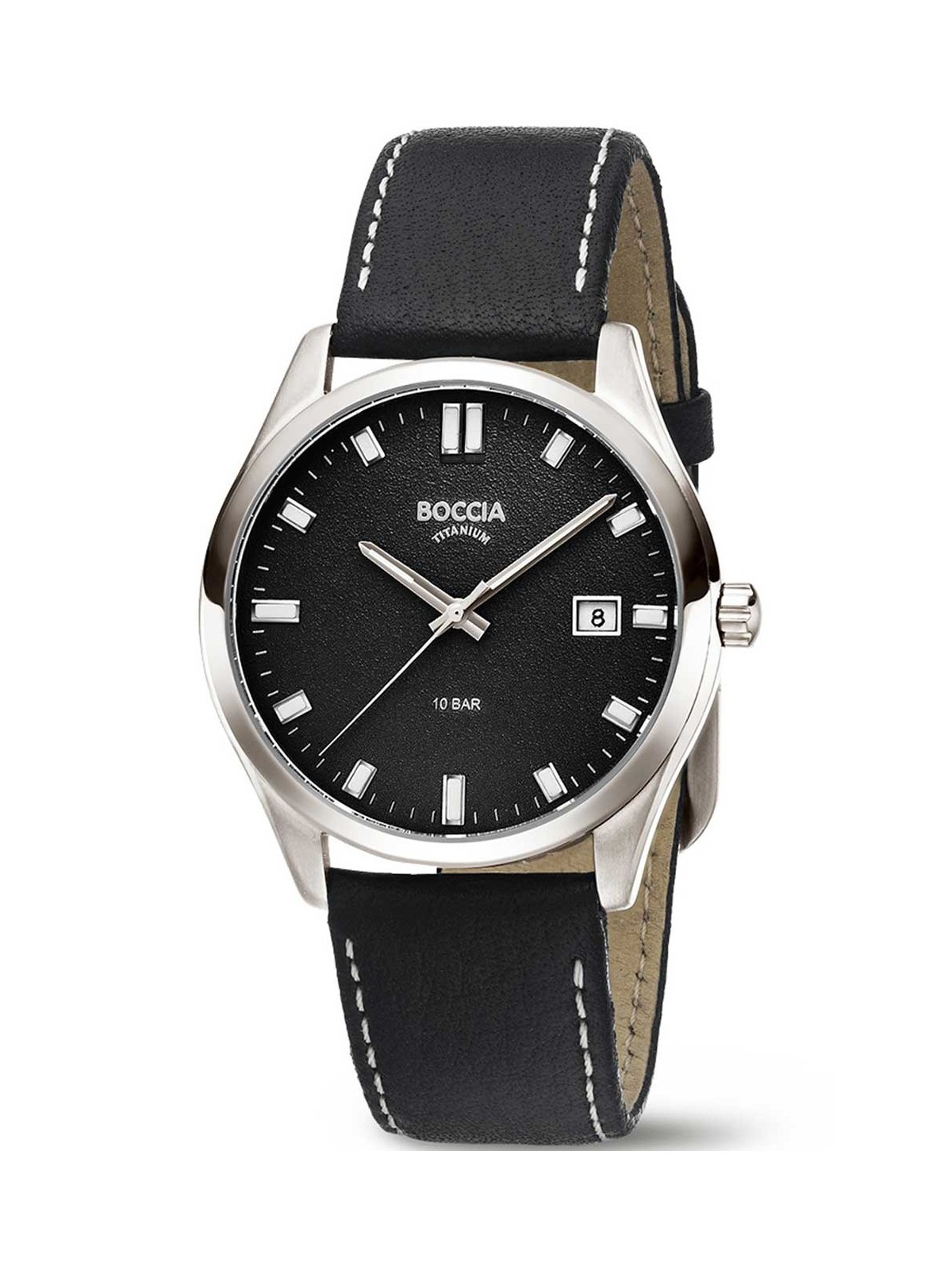 orologio uomo Boccia 3669-02 Mens Watch Titanium 39mm 10ATM