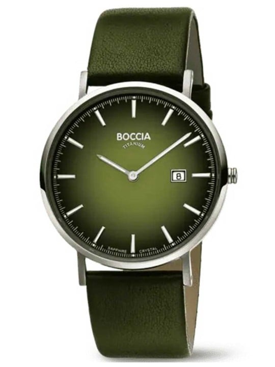 orologio uomo Boccia 3648-03 Mens Watch Titanium Sapphire crystal 39mm 3ATM