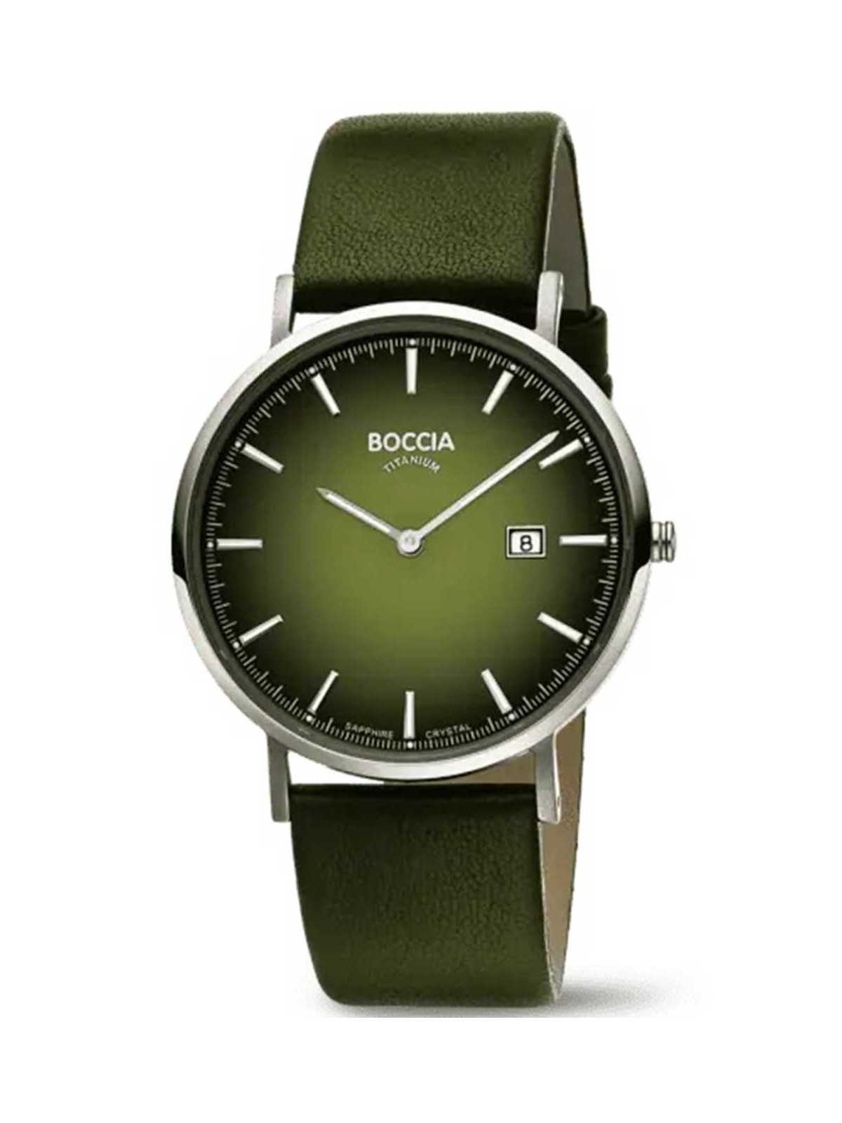 orologio uomo Boccia 3648-03 Mens Watch Titanium Sapphire crystal 39mm 3ATM
