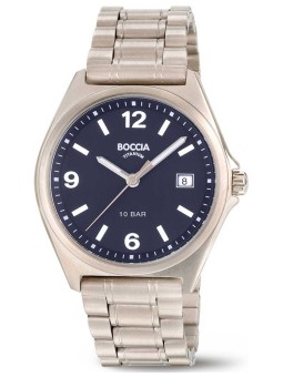 orologio uomo Boccia 3663-02 Mens Watch Titanium 39mm 10ATM