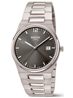orologio uomo Boccia 3661-02 Mens Watch Titanium Sapphire crystal 39mm 5ATM