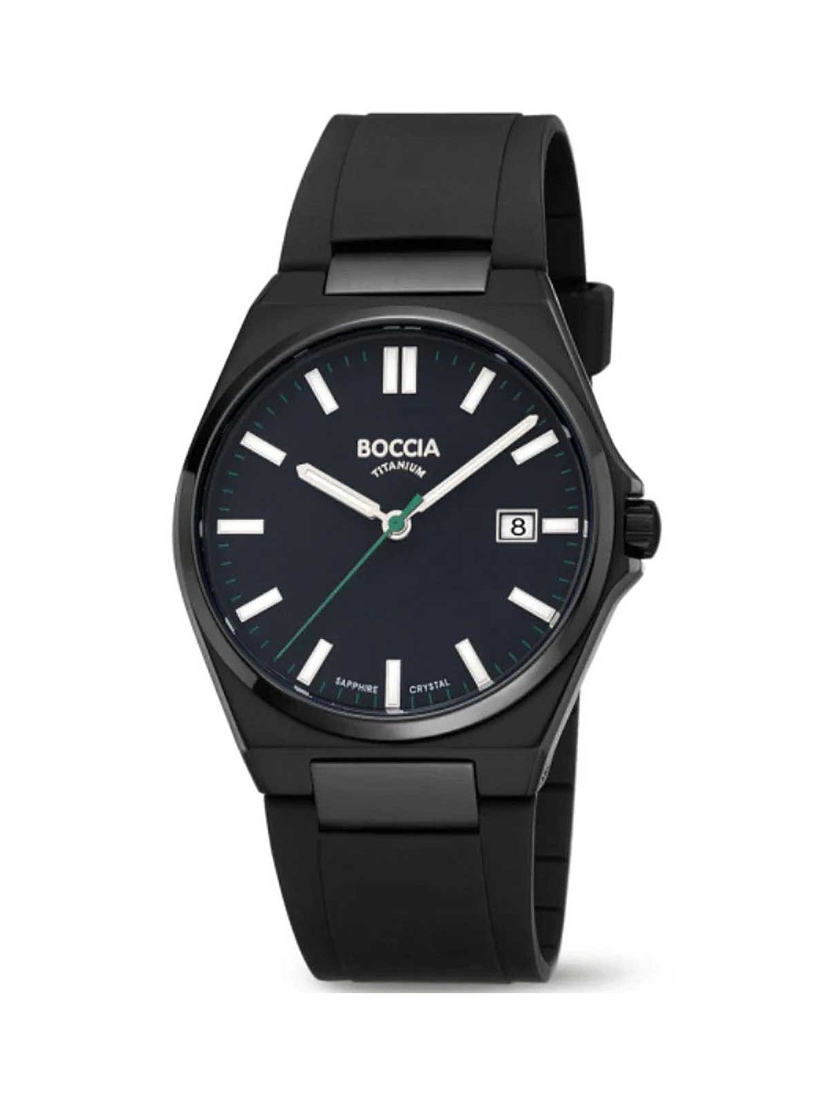 orologio uomo Boccia 3667-04 Mens Watch Titanium Sapphire crystal 39mm 5ATM