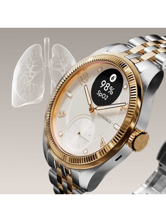 Withings HWA10-MODEL 11-ALL Scanwatch Nova Brilliant bi-color 39mm 5ATM