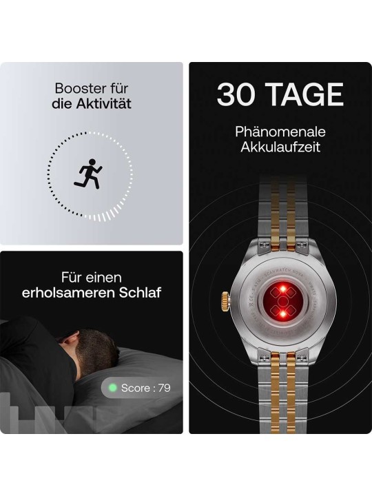 Withings HWA10-MODEL 11-ALL Scanwatch Nova Brilliant bi-color 39mm 5ATM