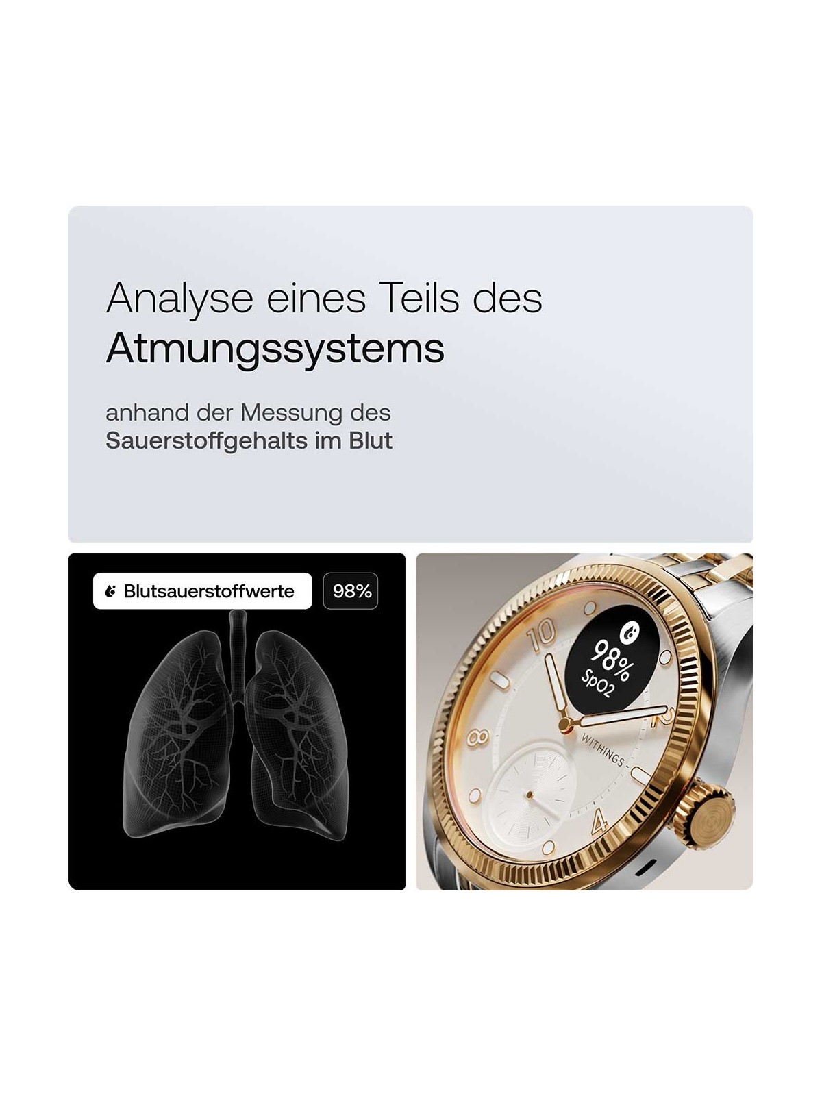 Withings HWA10-MODEL 11-ALL Scanwatch Nova Brilliant bi-color 39mm 5ATM