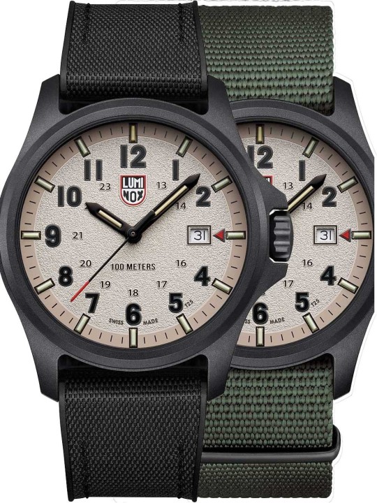 orologio uomo Luminox XL.1971.SET Mens Watch Atacama Field Carbonox Set + 2. Strap 43mm 10ATM