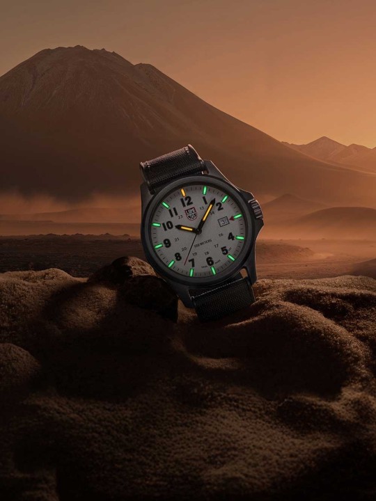 orologio uomo Luminox XL.1971.SET Mens Watch Atacama Field Carbonox Set + 2. Strap 43mm 10ATM