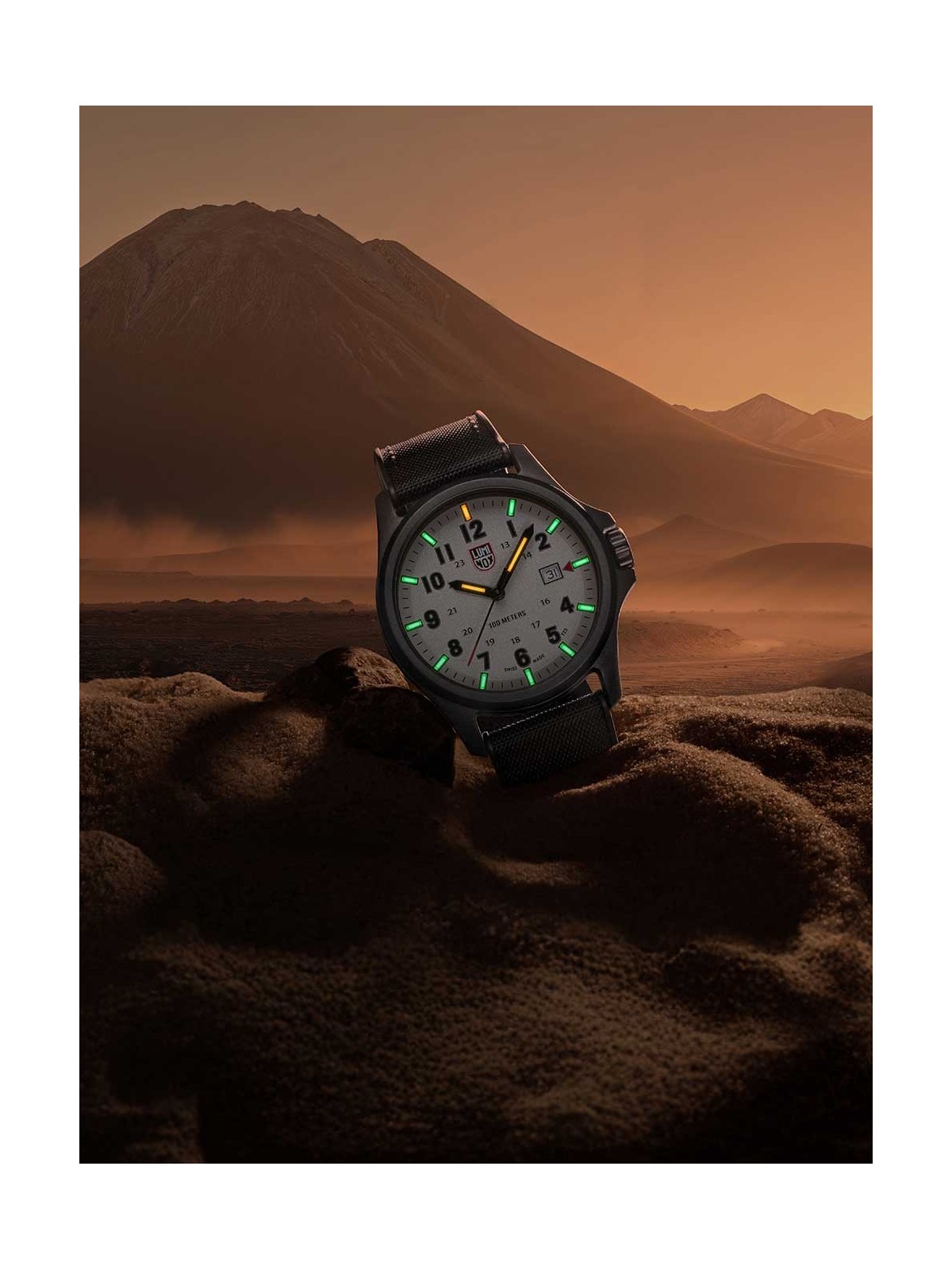 orologio uomo Luminox XL.1971.SET Mens Watch Atacama Field Carbonox Set + 2. Strap 43mm 10ATM