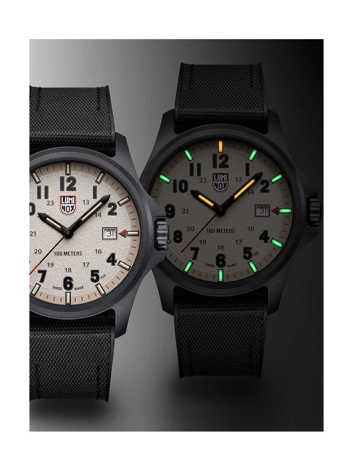 orologio uomo Luminox XL.1971.SET Mens Watch Atacama Field Carbonox Set + 2. Strap 43mm 10ATM