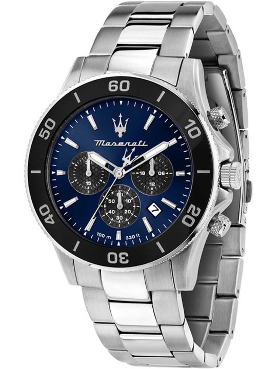 orologio uomo Maserati R8873600009 Mens Watch Competizione Chronograph 43mm 10ATM