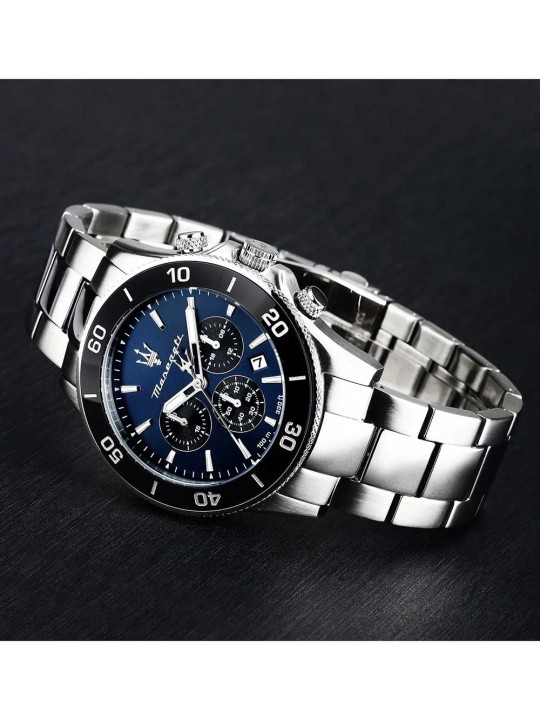 orologio uomo Maserati R8873600009 Mens Watch Competizione Chronograph 43mm 10ATM