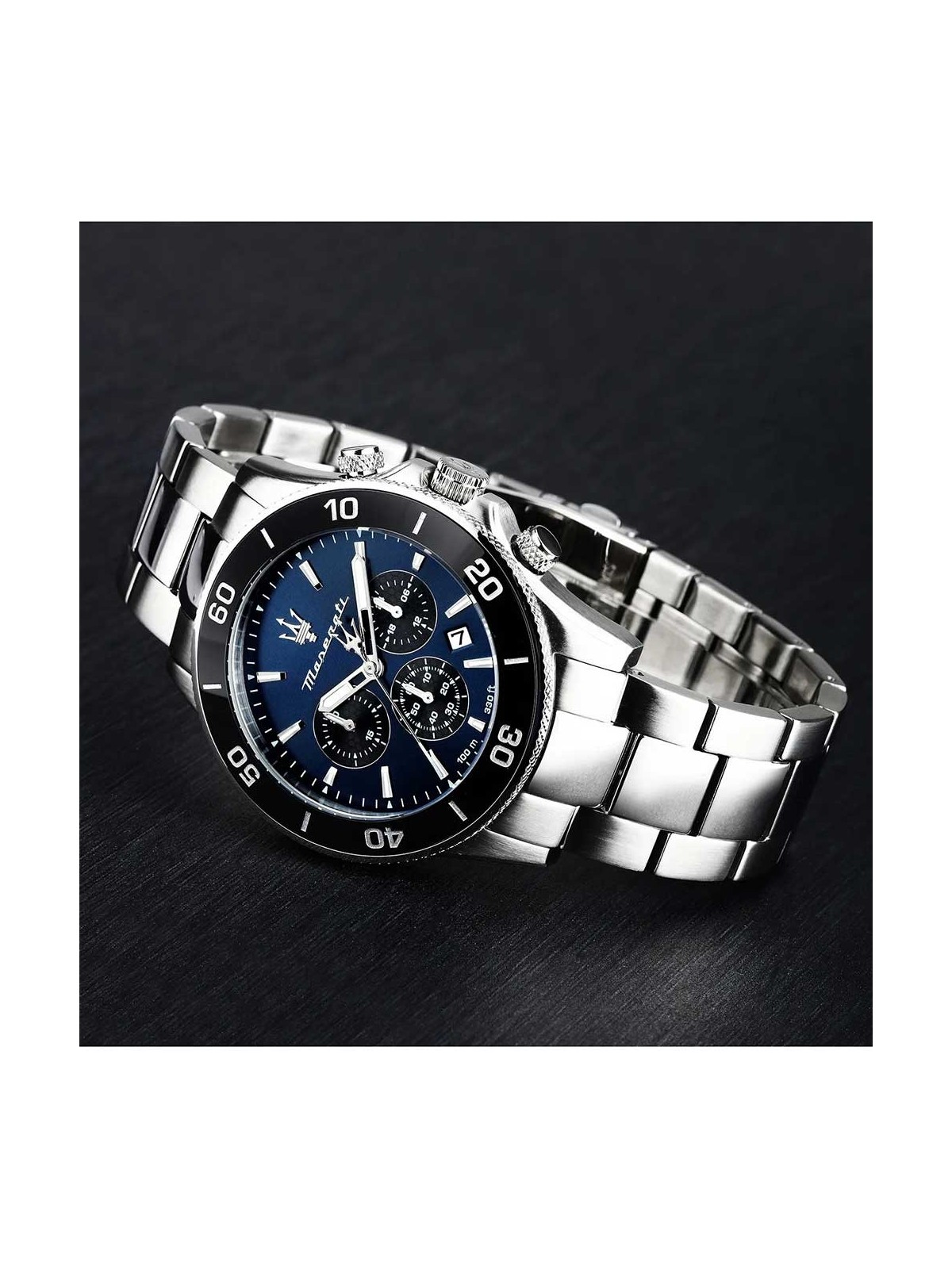 orologio uomo Maserati R8873600009 Mens Watch Competizione Chronograph 43mm 10ATM