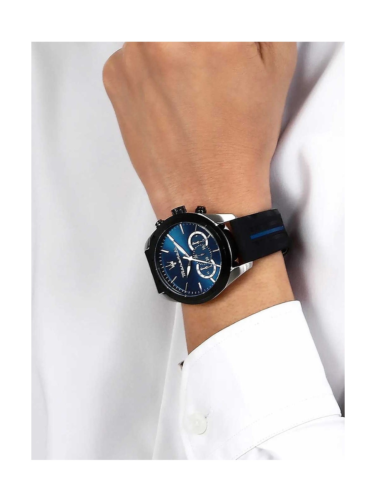 orologio uomo Maserati R8871612044 Mens Watch Traguardo Chronograph 45mm 10ATM