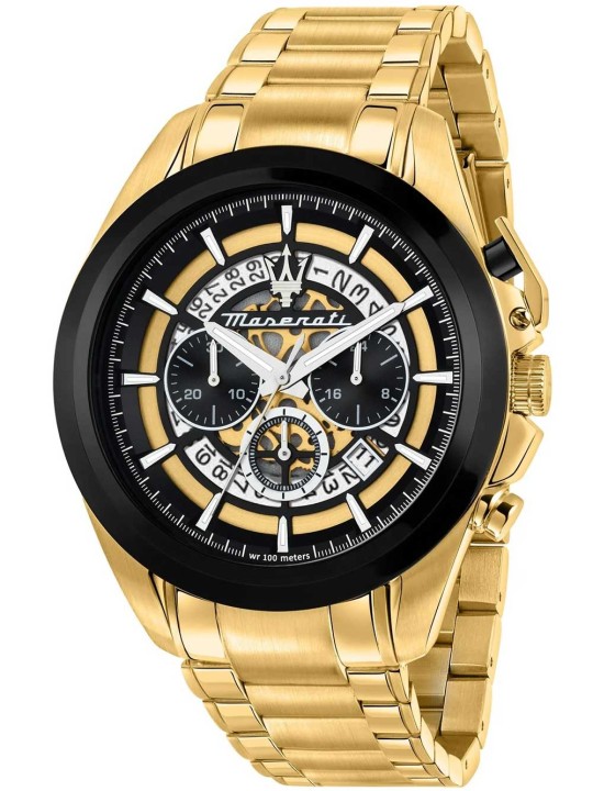orologio uomo Maserati R8873612058 Mens Watch Traguardo Chronograph 45mm 10ATM