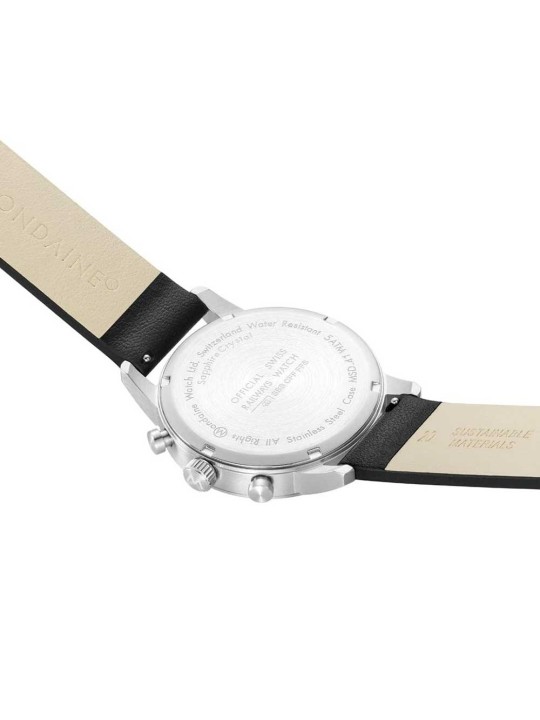 orologio uomo Mondaine MSD.41420.LBV Mens Watch SBB Neo Chronograph 41mm 5ATM
