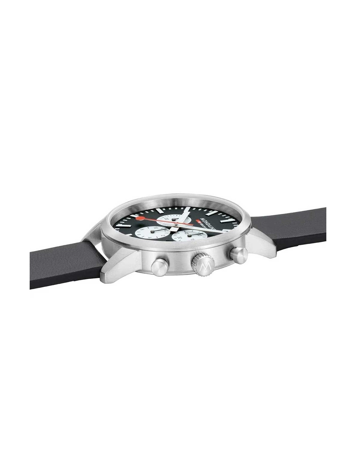 orologio uomo Mondaine MSD.41420.LBV Mens Watch SBB Neo Chronograph 41mm 5ATM
