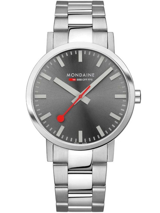 orologio uomo Mondaine A660.30360.81SBJ Mens Watch SBB Classic 40mm 5ATM
