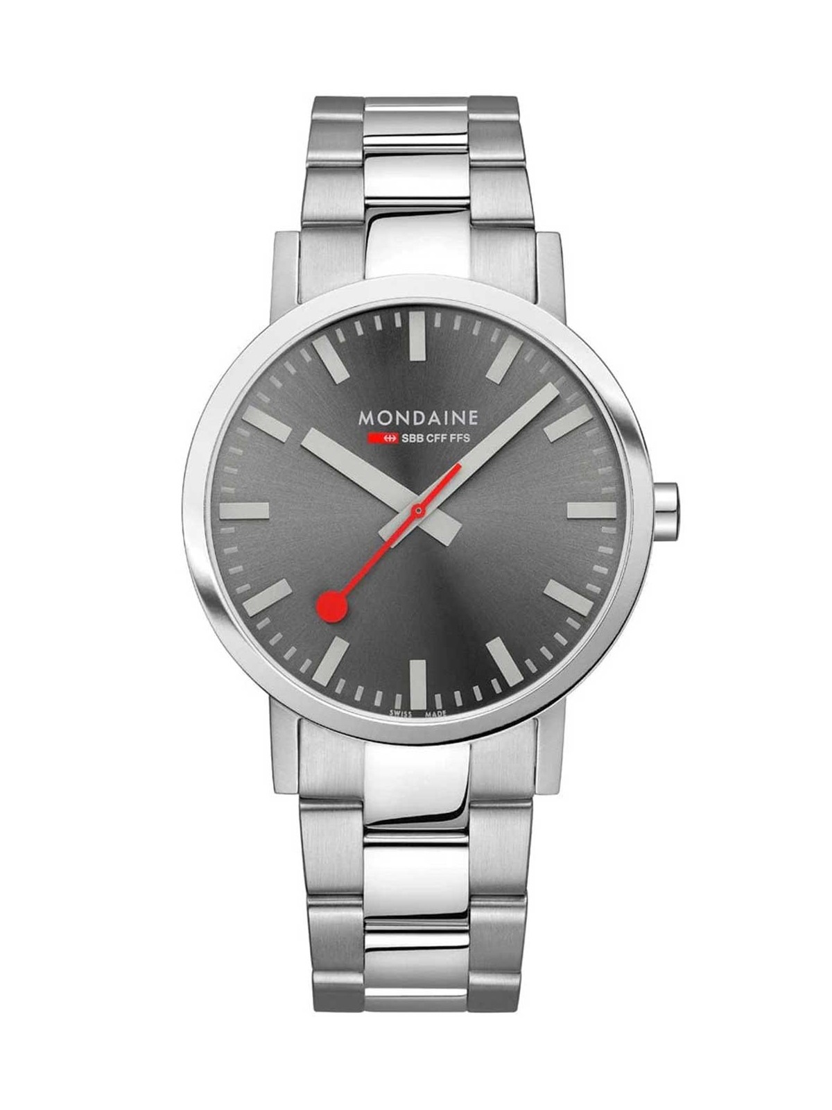 orologio uomo Mondaine A660.30360.81SBJ Mens Watch SBB Classic 40mm 5ATM