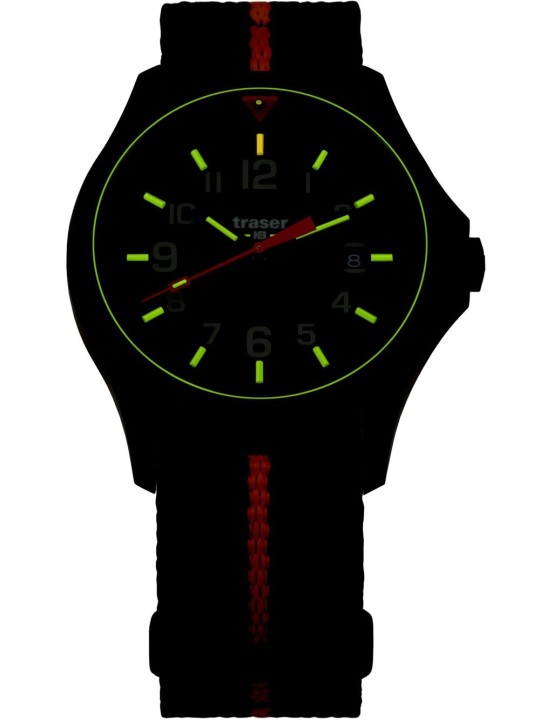 orologio uomo Traser H3 111065 Mens Watch P67 Officer Pro Black 42mm 10ATM