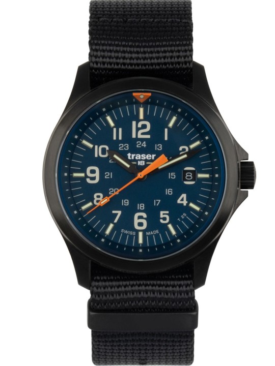 orologio uomo Traser H3 111069 Mens Watch P67 Officer Pro Blue 42mm 10ATM