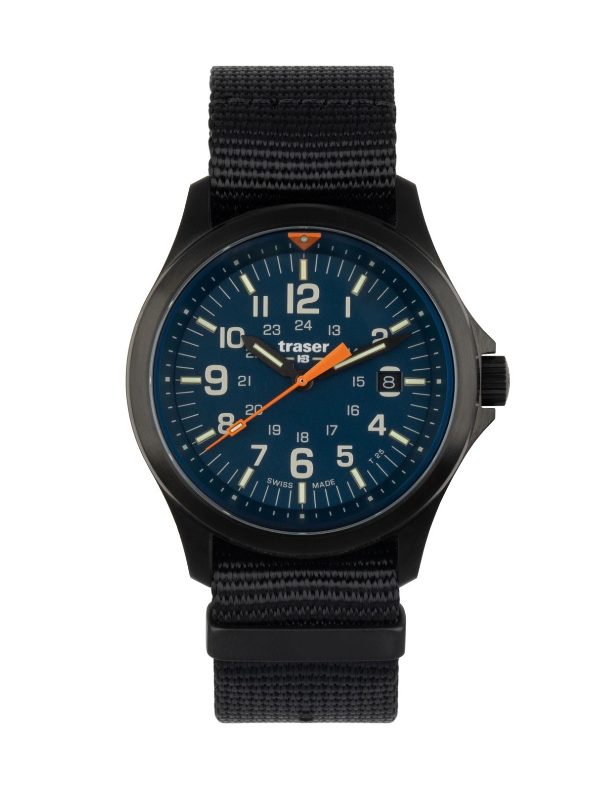 orologio uomo Traser H3 111069 Mens Watch P67 Officer Pro Blue 42mm 10ATM