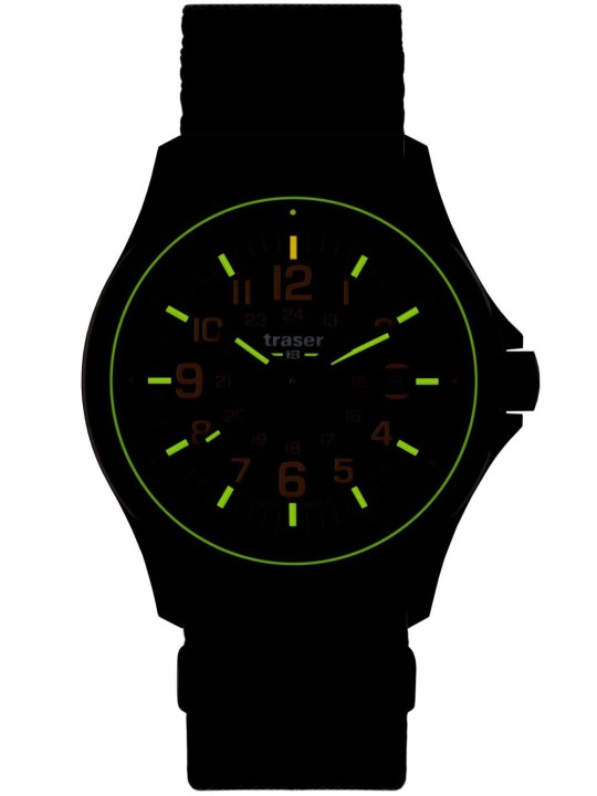 orologio uomo Traser H3 111072 Mens Watch P67 Officer Pro Grey 42mm 10ATM