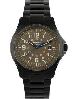 orologio uomo Traser H3 111076 Mens Watch P67 Officer Pro Khaki 42mm 10ATM
