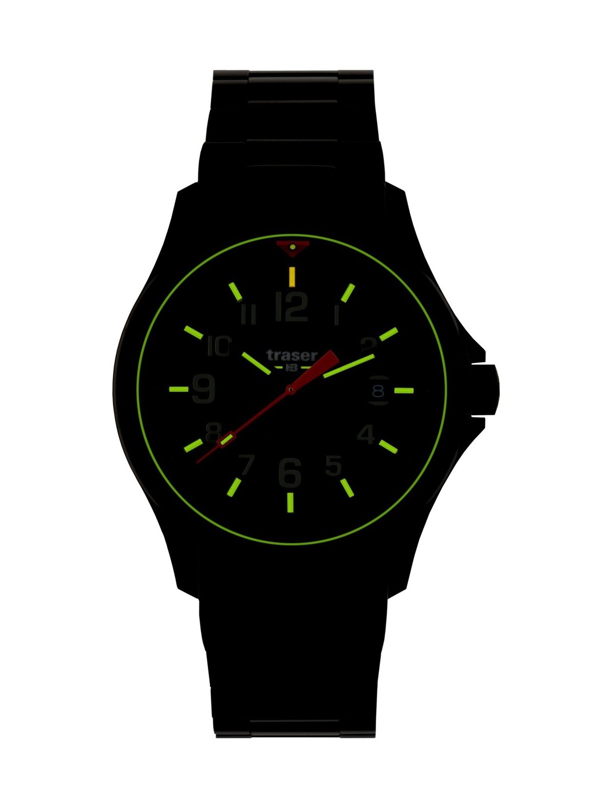 orologio uomo Traser H3 111067 Mens Watch P67 Officer Pro Black 42mm 10ATM